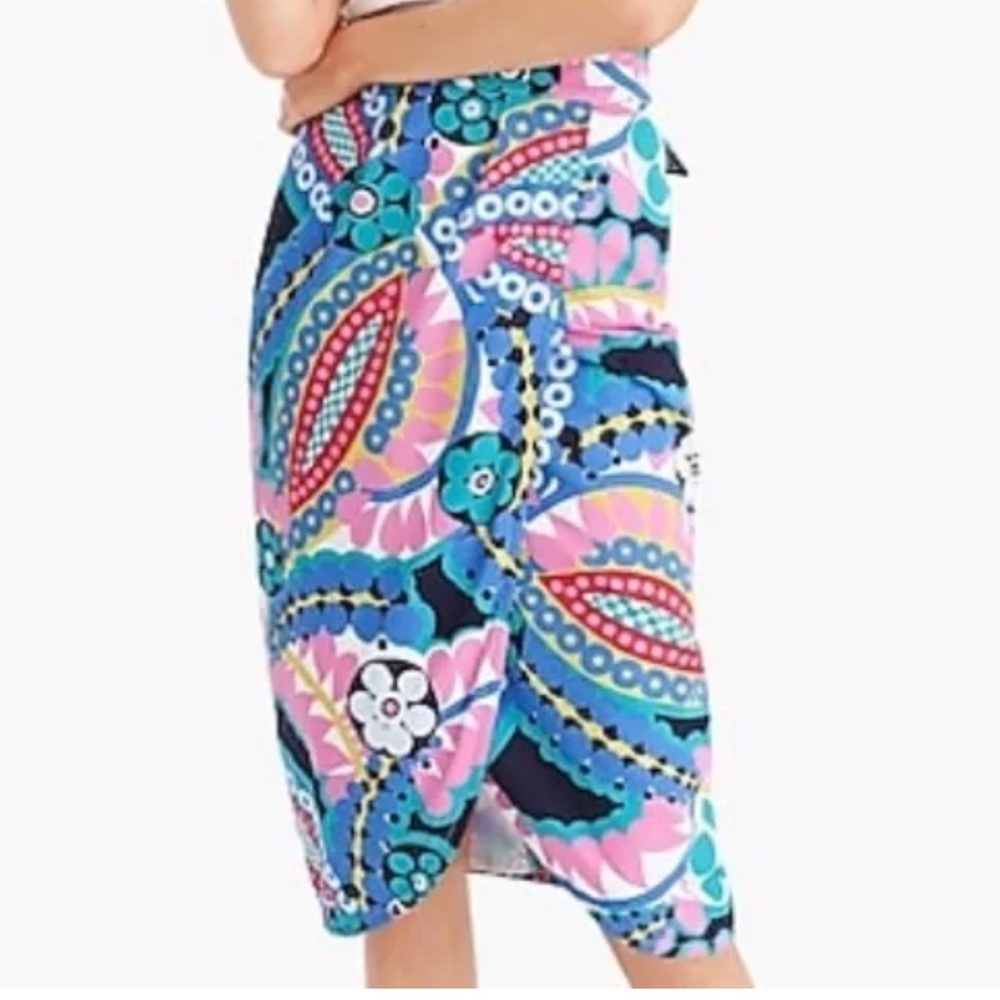 J. Crew Ratti Tulip Hem‎ Skirt